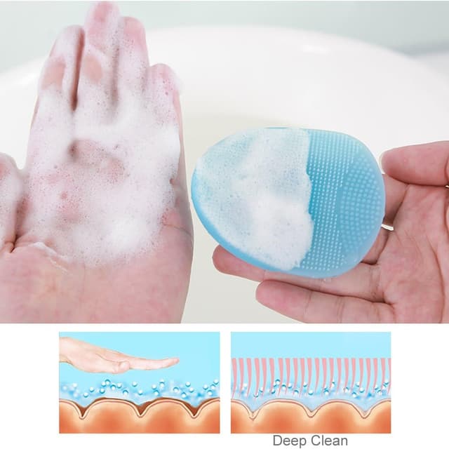 Thumbnail 4 de INNERNEED Silicone Face Cleanser Brush Pack 4