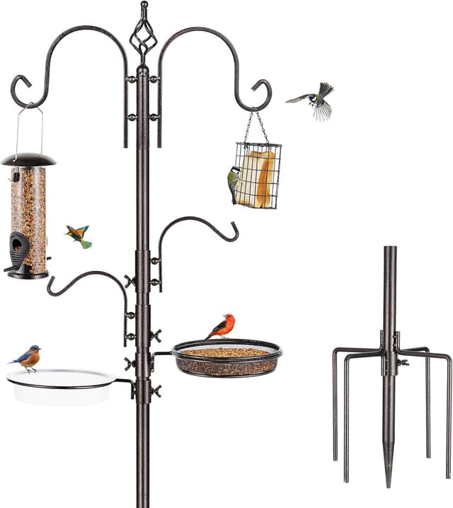 Detalle de MIXXIDEA Bird Feeder Station Kit