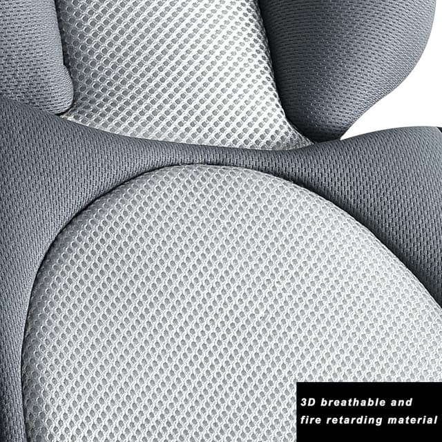 Detalle de GanEn Baby Cozy Sleeping Head and Body Support Cushion in Dark Grey for Stroller, Car Seat and High Chair