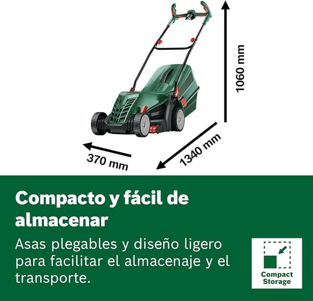 Thumbnail 4 de Bosch UniversalRotak 34-405 cortacésped 1.300 W 🎍