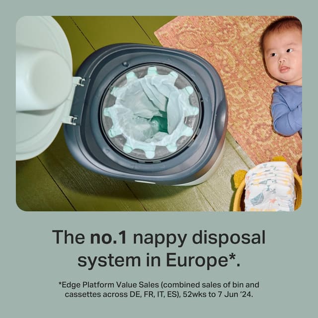 Thumbnail 2 de Tommee Tippee Twist and Click Nappy Bin 33