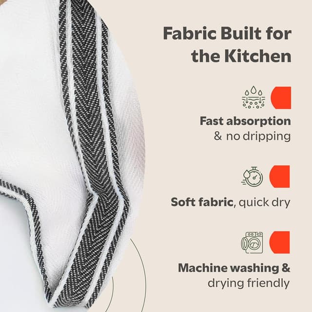 Thumbnail 3 de Zeppoli Paños de Cocina 36 x 64 cm 15 unidades