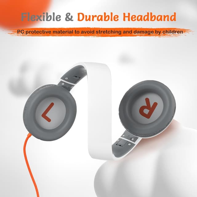 Detalle 2 de TONOSHARK Kids headphones with mic 85/94dB