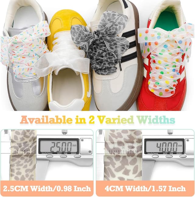 Detalle 2 de WEGOODZF Snow Yarn Shoelaces 2 Pairs