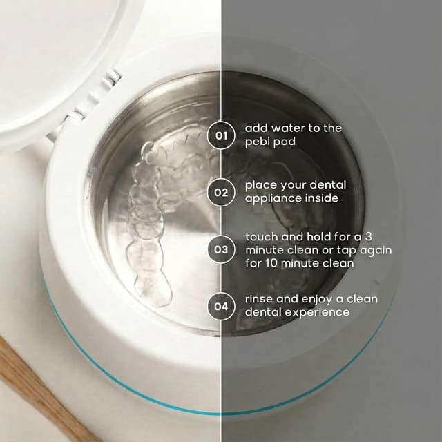 Thumbnail 5 de pebl pod Ultrasonic Retainer Cleaner 45kHz