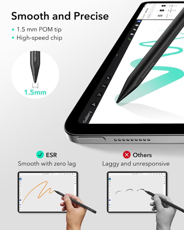 Thumbnail 6 de ESR Geo Digital iPad Pencil compatible with Find My