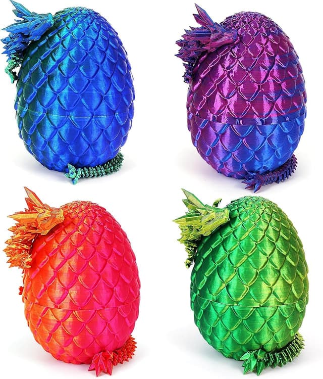 Imagen de zhancydeal 4er Set 3D Drachenei 13 cm 🐉 en OfertitasTOP