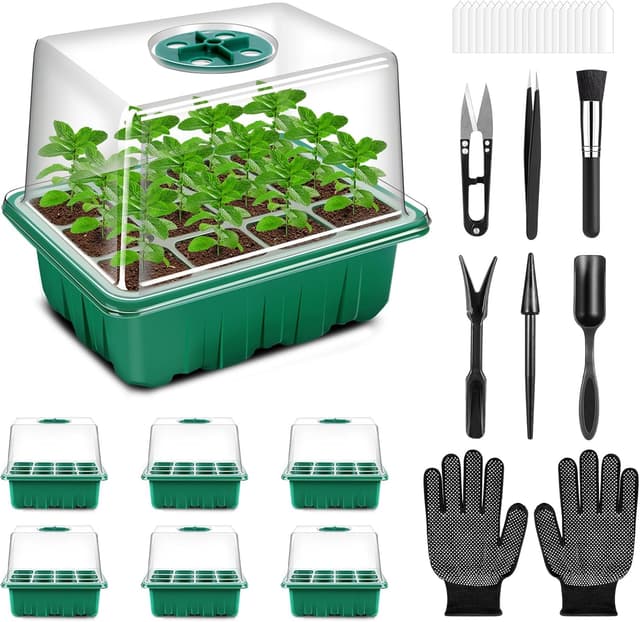Imagen de Verdenu Seed Trays 6PCS propagator kit en OfertitasTOP