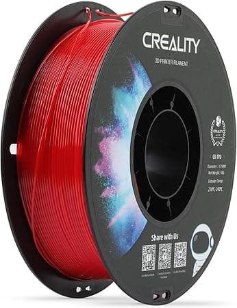 Imagen de Creality CR TPU Rojo 1.75mm - Filamento Elástico de 1KG 🧵 en OfertitasTOP