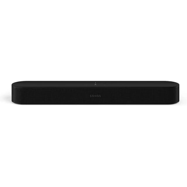Detalle de Sonos Beam 2nd Gen barra de sonido inteligente negra con Dolby Atmos