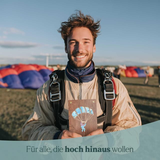 Thumbnail 1 de Geldgeschenk XL aus Holz 20 x 15 cm