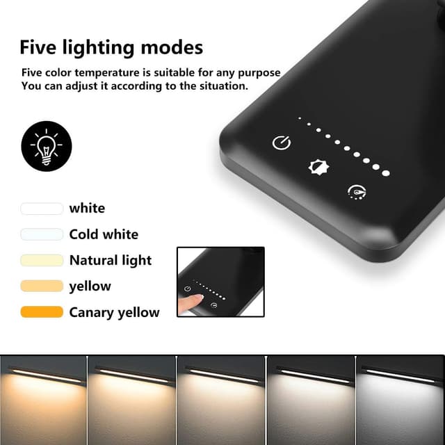 Thumbnail 1 de SLATOR Desk lamp 5V, dimmable LED touch control