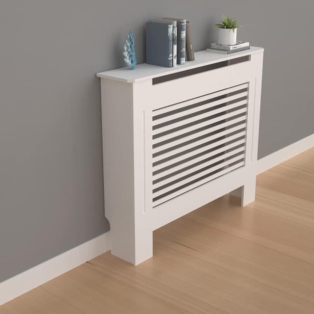 Thumbnail 3 de FATIVO High Radiator Cover 92 cm White