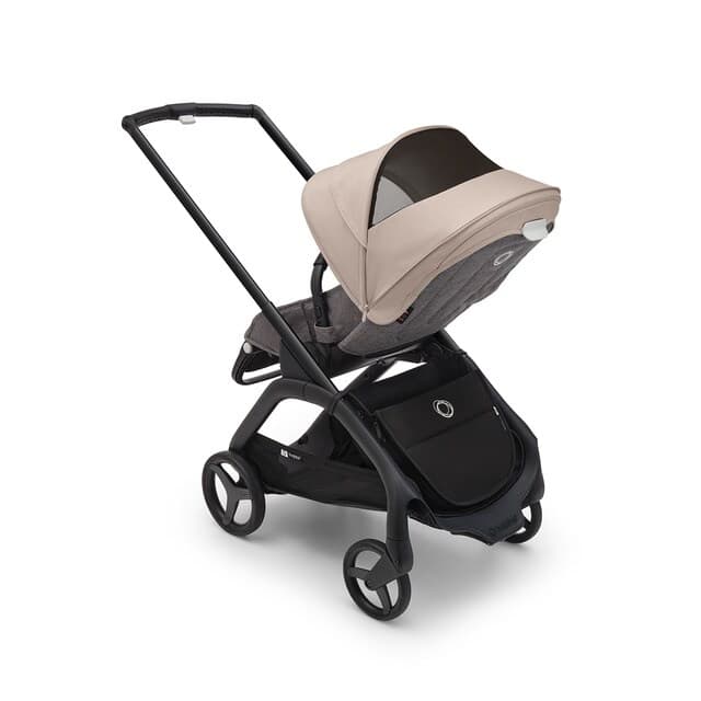 Detalle 2 de Bugaboo Dragonfly silla de paseo, base negro/gris melange