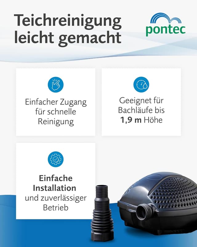 Thumbnail 4 de Pontec PondoMax Eco 1500 Teichpumpe