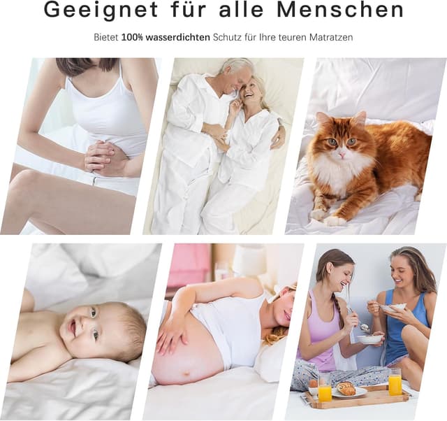 Thumbnail 6 de Ohano Wasserdichter Matratzenschoner 140x200