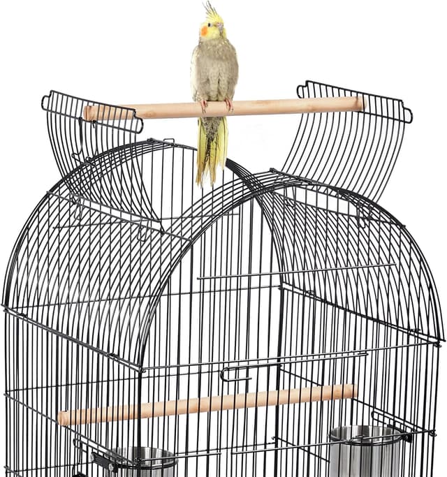 Thumbnail 6 de Yaheetech Gabbia Voliera 59×59×150 cm 🐦