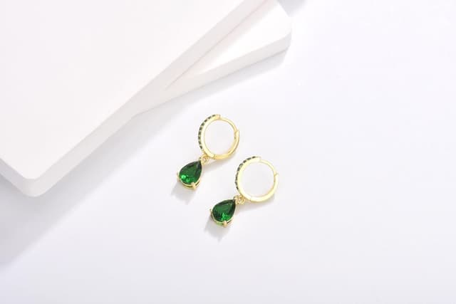 Detalle 1 de Silber 925 MASOP Creolen Ohrringe 9 mm