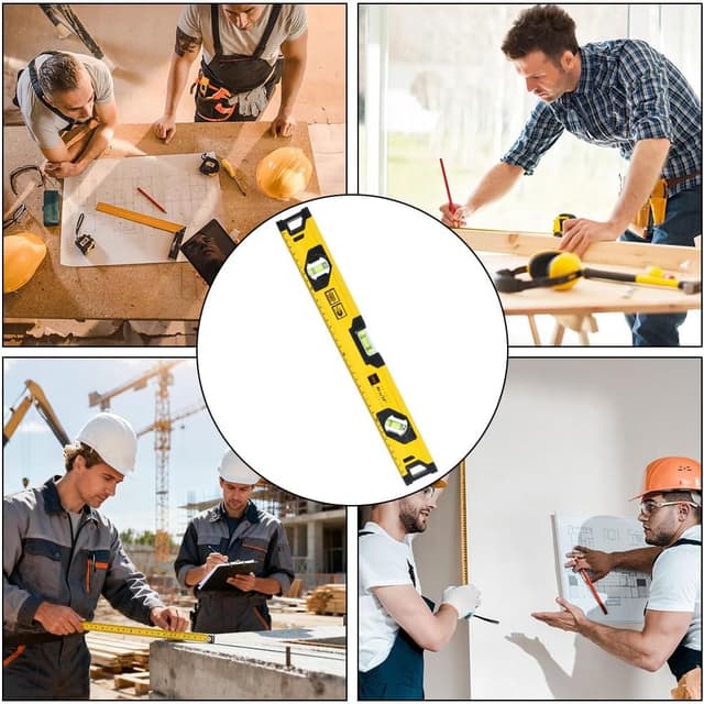 Thumbnail 6 de Niveau à bulle magnétique Flintronic 400 mm avec 3 fioles (180°/90°/45°)