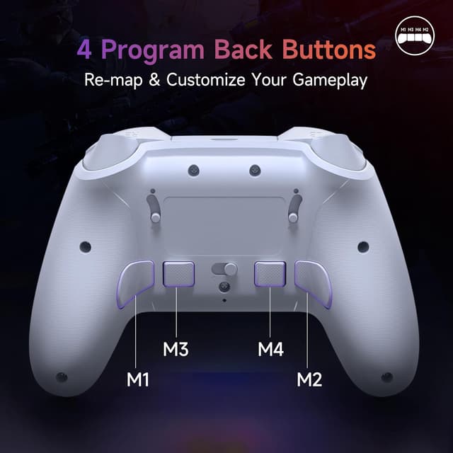 Thumbnail 6 de EasySMX X20 Wireless Controller Bluetooth 2-in-1