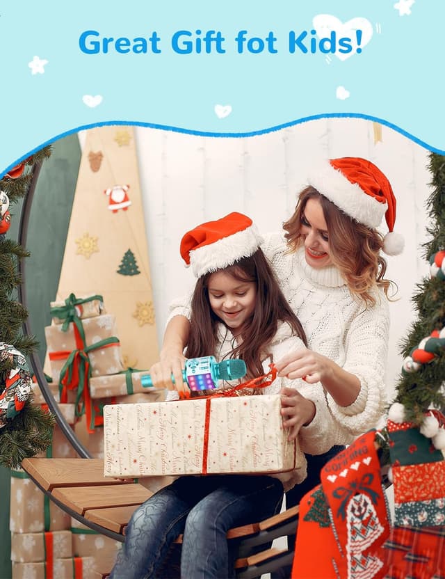 Thumbnail 5 de Amazmic Kids Karaoke Microphone 4-6h 🎤