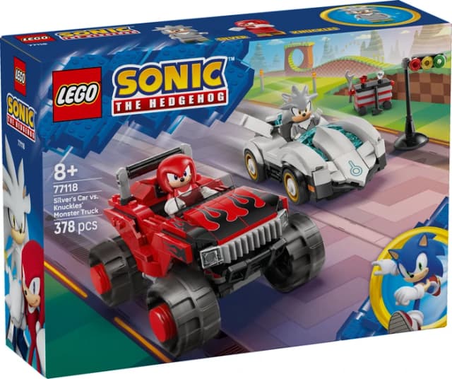 Thumbnail 6 de LEGO Sonic 77118 Monstertruck mit Silvers Auto