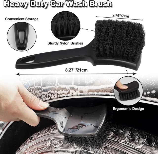 Detalle 2 de 7Pcs Car Wheel Brush Kit