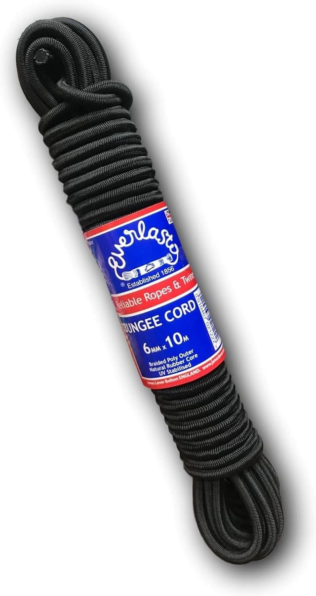 Detalle 1 de Everlasto Lastoflex bungee cord 10mm x 50M