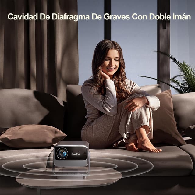 Thumbnail 5 de XuanPad Proyector Full HD 1080P WiFi6