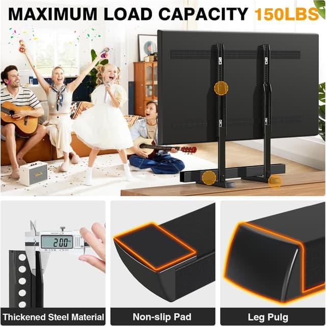 Thumbnail 2 de Universal TV Legs 150 lb Stand