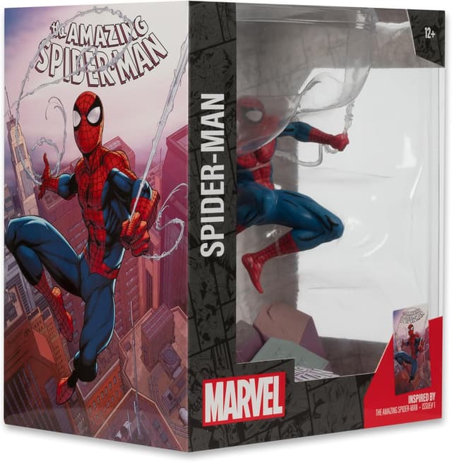 Thumbnail 6 de McFarlane Spider-Man 1:10 collezione con scena