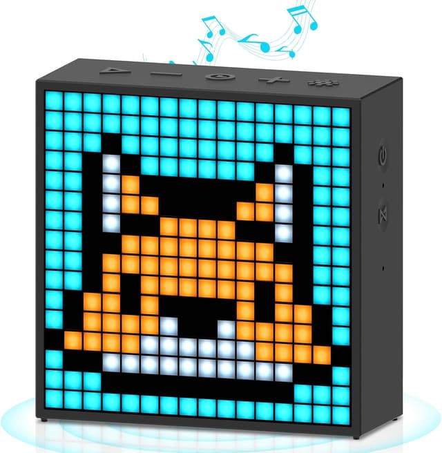 Detalle de Divoom Timebox-Evo Bluetooth Pixel Art Lautsprecher 256