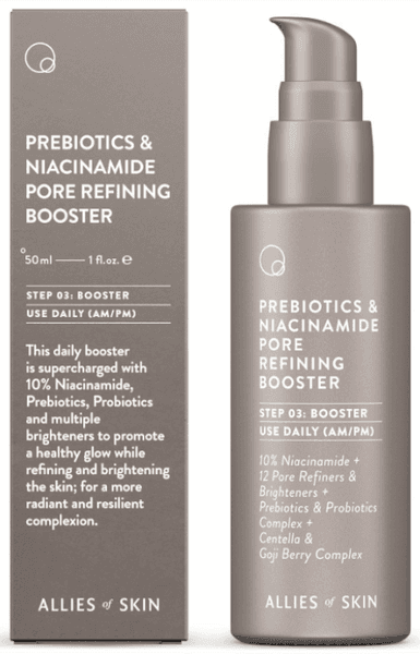 Imagen de Allies of Skin Booster Pore Refining con Prebióticos y Niacinamida 💧 en OfertitasTOP