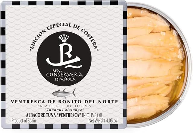 Thumbnail 1 de Conservas Real Conservera Española Lomos de Bonito 314 g 🥫