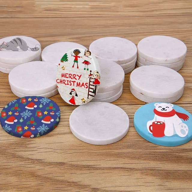 Thumbnail 3 de Hisredsun Galets de peinture 6,3 cm 🎨