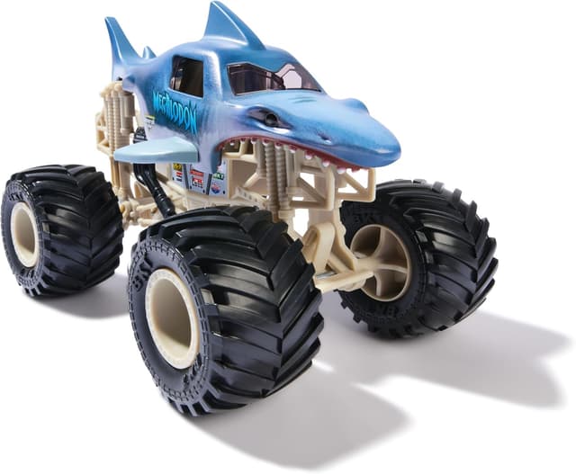 Detalle de Monster Jam Megalodon 1:24 monster truck