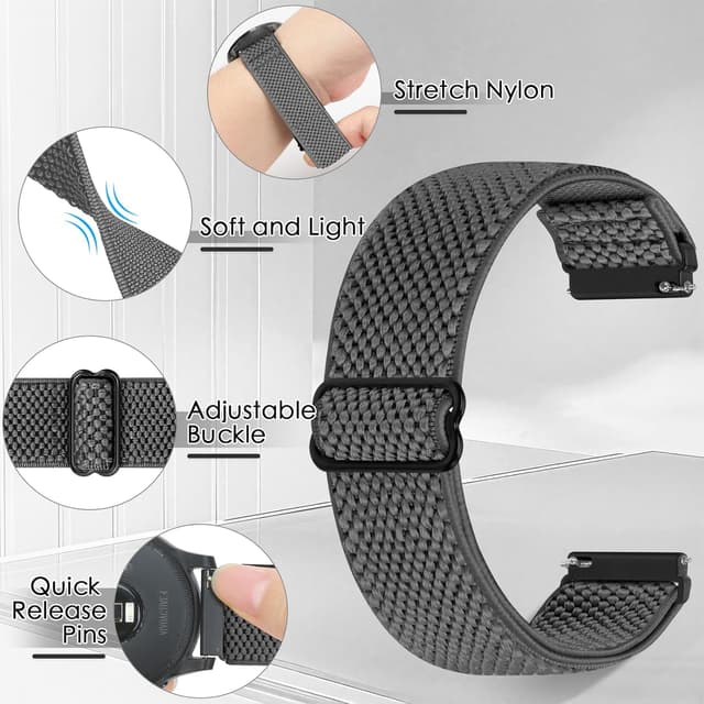 Detalle de WNIPH 22mm watch strap for Garmin