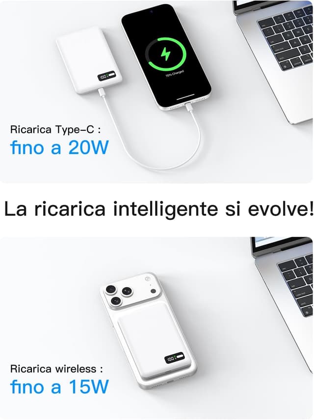 Thumbnail 4 de Power Bank 5000mAh MagSafe 15W per iPhone