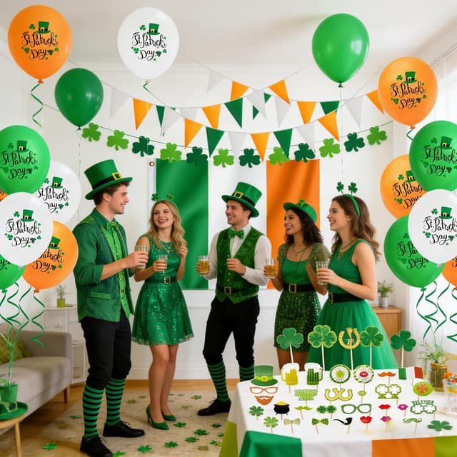 Thumbnail 3 de iZoeL St Patrick's Day Decorations