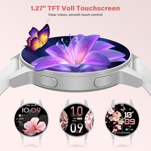 Thumbnail 6 de SLOKSFil Reloj Smart Mujer 1.27" Bluetooth, IP68, Deportes👩