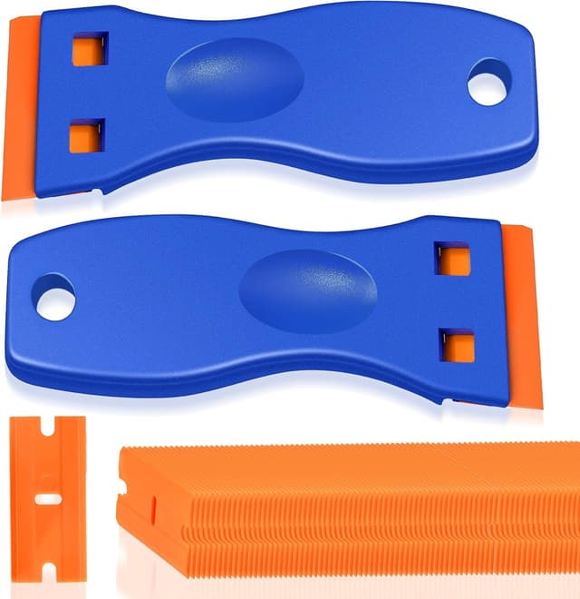 Imagen de 2Pcs Plastic Scraper 100 blades — scraper kit en OfertitasTOP