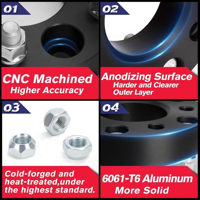 Thumbnail 5 de KSP 6X5.5 Wheel Spacers 25mm