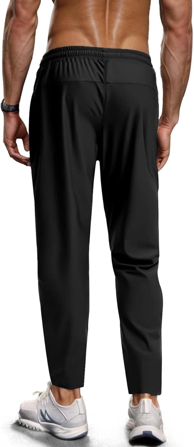 Detalle de Hidkat Men’s Hiking Pants Quick-Dry Lightweight Sweatpants with Water Resistance & Zipper Pockets