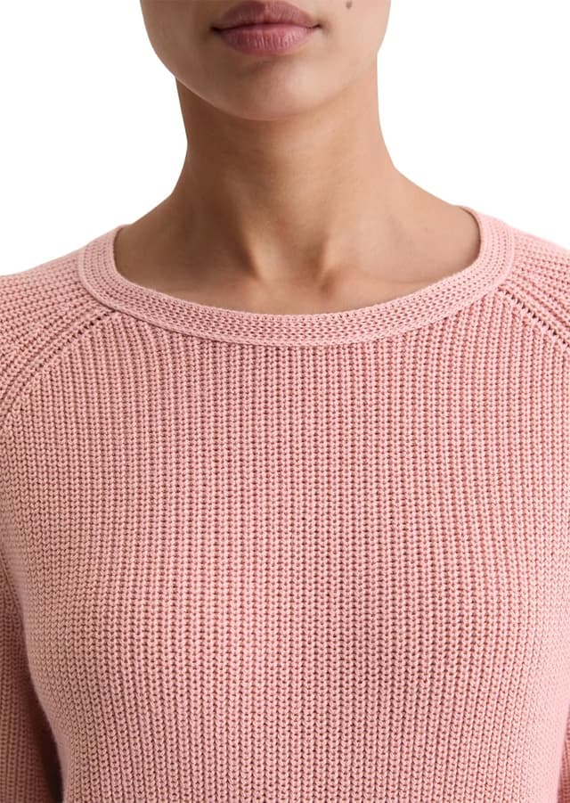 Detalle 2 de Marc O’Polo Damen Strickpullover aus Bio-Baumwolle (Loose Fit)