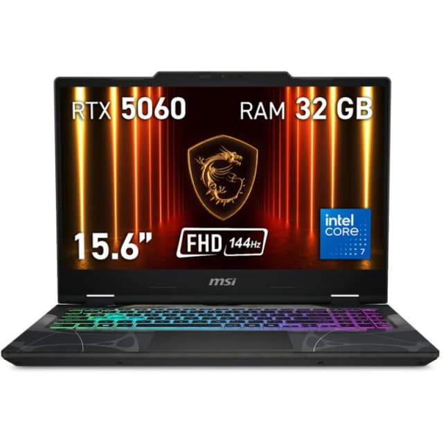 Imagen de MSI Cyborg 15 B2RWFKG-201XES 15,6" FHD, RTX 5060, 32 GB 💻 en OfertitasTOP