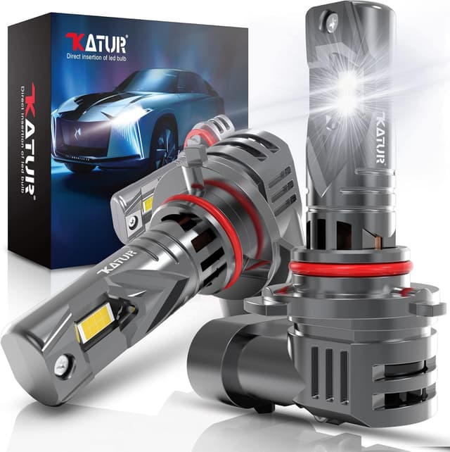 Detalle de KATUR Lampadine LED HB3 Canbus 9005 6000K Plug & Play (2 pezzi) da 100W, 20.000LM per coppia