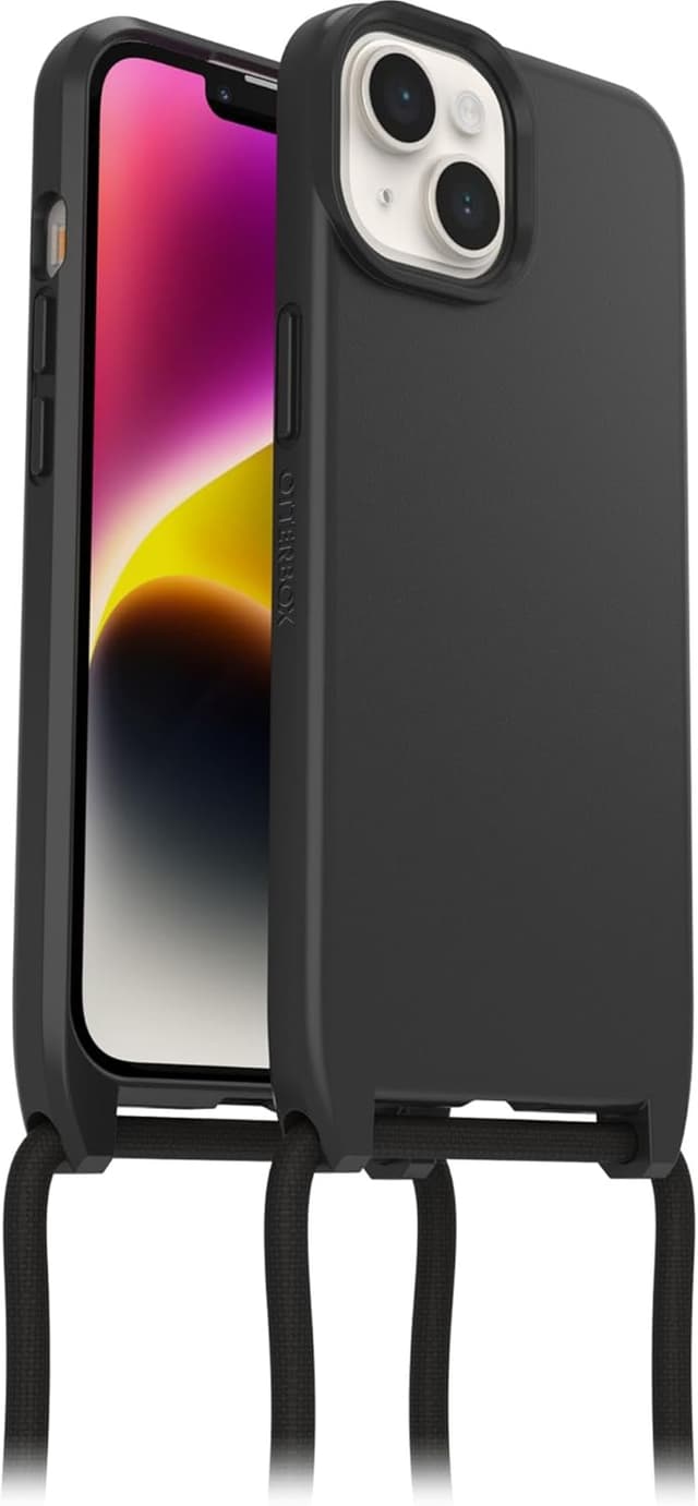 Thumbnail 6 de Otterbox Cover React Necklace con MagSafe per iPhone 14 Pro – custodia sottile antishock con cordone da collo e test MIL STD 810G, trasparente