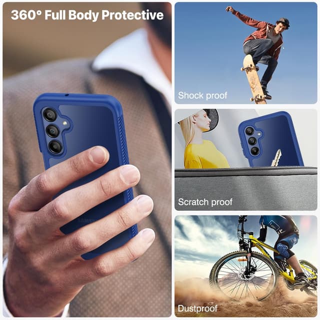 Thumbnail 5 de CENHUFO Samsung Galaxy A16 360° case with screen protector