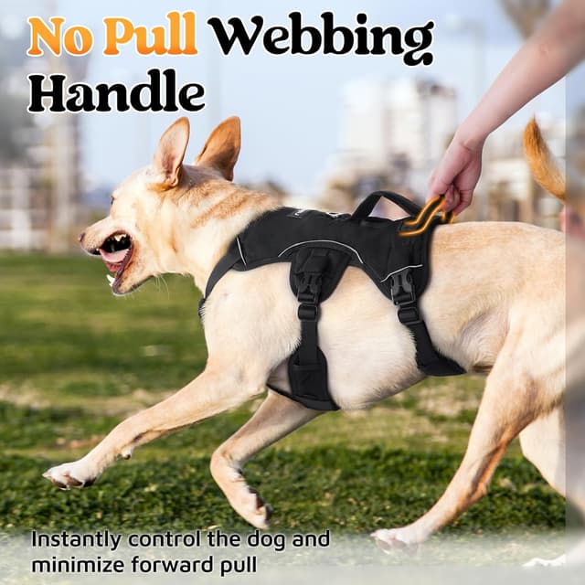 Detalle 1 de rabbitgoo dog harness with escape-proof fit