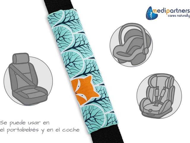 Thumbnail 3 de Medi Partners Coche Protector Cinturón Niños 17x22 cm